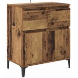  Kreveta Staro drvo 60 x 35 x 70 cm Obrađeno drvo i čelik | shoptok.hr