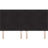  vzglavje s button tufted črno 180 cm žamet, (22051343) | Shoptok.si