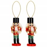  Božićna dekoracija - figurice Orašar, 8 cm, 6 komada | shoptok.hr