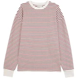 Scalpers Sweater majica burgund / bijela