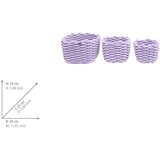 Wenko Tekstilne košare u setu 3 kom 30x25x19 cm Tom Tailor – | shoptok.hr