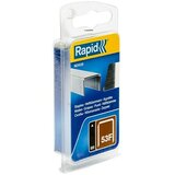 Rapid Pritrdilna sponka 53F/10 (Globina spenjanja: 10 mm, Jeklo, 648 kos, Širina: 1,3 mm) Cene