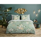 Descanso Zelena enojna/podaljšana posteljnina iz bombažnega satena 140x220 cm Sizena – | Shoptok.si