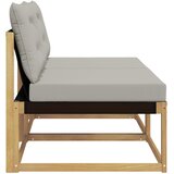  Srednja sofa za van Čvrsto drvo akacije i Textilene Bijela | Eponuda.com