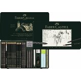  Pitt Grafit set veliki - metalna kutija (Faber Castel - Set) Cene