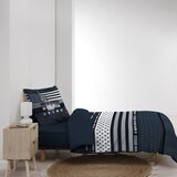Douceur d intérieur Temno modra enojna bombažna posteljnina 140x200 cm States – | Shoptok.si