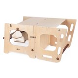 Classic World Drvena Visoka stolica toranj sa tablom | ePonuda.com