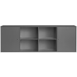 Hammel Furniture Antracitno siva niska viseća komoda 176x61 cm Mistral – | shoptok.hr