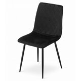 Set od 3 TURIN stolca – crni baršun | shoptok.hr