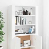  Visoka komoda bijela od konstruiranog drva | shoptok.hr