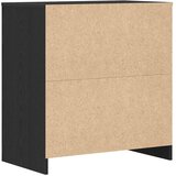  Komoda crni hrast 70x41x75 cm Inženirsko drvo | shoptok.hr