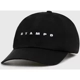 STAMPD Pamučna kapa sa šiltom Strike Logo Sports Cap boja: crna, s aplikacijom, SLA-U3219HT-BLK