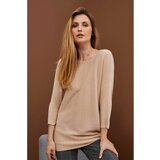 Moodo Bat sweater - beige Cene