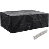 vidaXL Pokrivalo za vrtno pohištvo 8 obročkov 242x162x100 cm, (20580845) | Shoptok.si