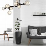 Luster na štangu ASTRID 8xE27/60W/230V crni | Eponuda.com