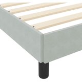  s opruga kutije Svijetlo siva 100 x 210 cm tkanina | shoptok.hr