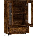  Visoka komoda boja hrasta 69,5 x 31 x 115 cm konstruirano drvo | shoptok.hr