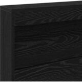  Skladiščni naslon Črna Orehovina 140 cm Konstruiran les, (5000142453) | Shoptok.si