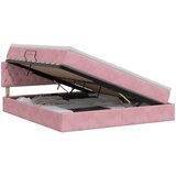  Krevet s od storage s uzglavljem Ružičasta 140 x 200 cm Baršun | shoptok.hr