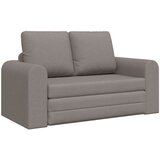vidaXL Floor Sofa Bed 2-v-1 Taupe 148x71x83 cm Tkanina Cene