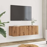 vidaXL Stenske TV omarice 2 kosa artisan hrast 100x30x30 cm Cene