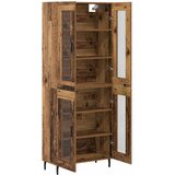  Highboard 2 pcs Staro drvo Inženjerska drva i staklo | shoptok.hr