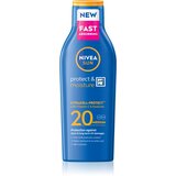 Nivea sun protect & moisture SPF20 vlažilen losjon za sončenje 200 ml | Shoptok.si