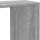 Zidna polica siva boja hrasta 100x15x70 cm konstruirano drvo | Eponuda.com