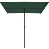  Zunanji senčnik z aluminijastim drogom 2x1,5 m zelen, (20610404) | Shoptok.si