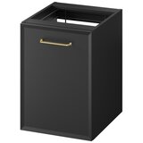 Cersanit S1022-012 - Zidni kupatilski ormarić MILLE 40x45 cm sa korpom za veš, crne boje | Eponuda.com