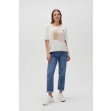 Marisse Women's T-Shirt L-Ts-4632 Off White | Shoptok.si