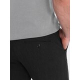 Ombre Elegant men's SLIM FIT chino pants - graphite | Eponuda.ba