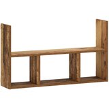  Polica na zidu Staro drvo 78,5 x 17 x 45 cm Konstruirano drvo | shoptok.hr