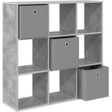  Kreveta s ladicama Betonski sivi 102 x 31 x 99,5 cm | shoptok.hr