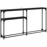  Konzolnistol Crni hrast 146 x 22.5 x 75 cm Konstruirano drvo | shoptok.hr
