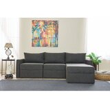 Atelier Del Sofa saros - Anthracite Anthracite Corner Sofa-Bed Cene