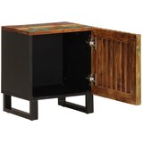  Noćni ormarići 2 kom 40x34x46 cm od masivnog obnovljenog drva - 2 masivno obnovljeno drvo | shoptok.hr