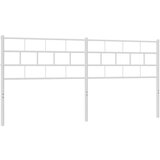  Metalno uzglavlje bijelo 193 cm | shoptok.hr