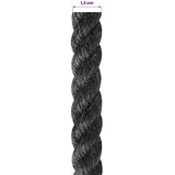  Uže od jute 12 Crna 100% Juta Tossa | shoptok.hr