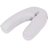  Jastuk za trudnice u obliku slova J 54 x (36 - 43) cm sivi | shoptok.hr