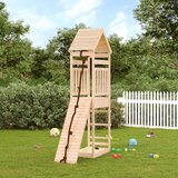 The Living Store Igralo s plezalno steno trdna borovina - Igralna Hišica, (21427056) | Shoptok.si