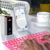 GUARD BIRD Brezžično Tipkovnica KB630-X1 Bluetooth USB Navidezna laserska projekcija in mini zvočniki, (20511449) | Shoptok.si