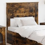  Uzglavlje s uzglavljem Dimljeni hrast 80 cm Konstruirano drvo | shoptok.hr