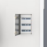 vidaXL Dostopna enota Bela 20 x 30 cm Jeklo | Shoptok.si