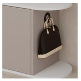 Hanah home cipelarnik nova shoe bench white light mocha | ePonuda.com