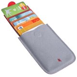 Allocacoc novčanik za kartice dax cascading pull tab wallet crno/sivi | ePonuda.com