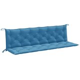  Jastuci za vrtnu klupu 2 kom plavi 200x50x7 cm tkanina | shoptok.hr