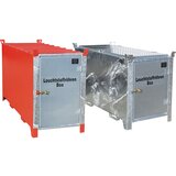 eurokraft pro lakiran zaboj za svetilne cevi, prostornina 1000 l, 1100 kosov Ø 25 mm / 500 kosov Ø 37 mm, dxšxv 1700 x 770 x 1125 mm, ognjeno rdeča ba | Shoptok.si