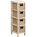 Tendance Ormarić sa 4 Ladice 64,5x17x24 cm, MDF, Natur Cijene