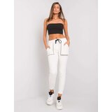 RELEVANCE Sweatpants-RV-DR-7035.70-ecru | Shoptok.si